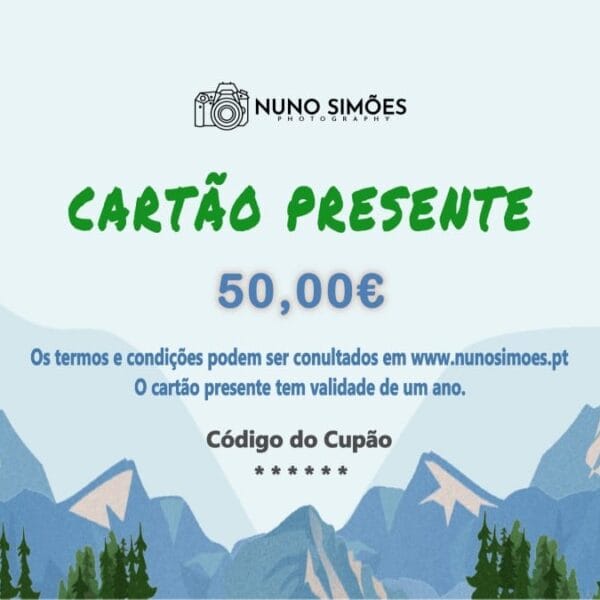 Cartão Presente 50,00 €