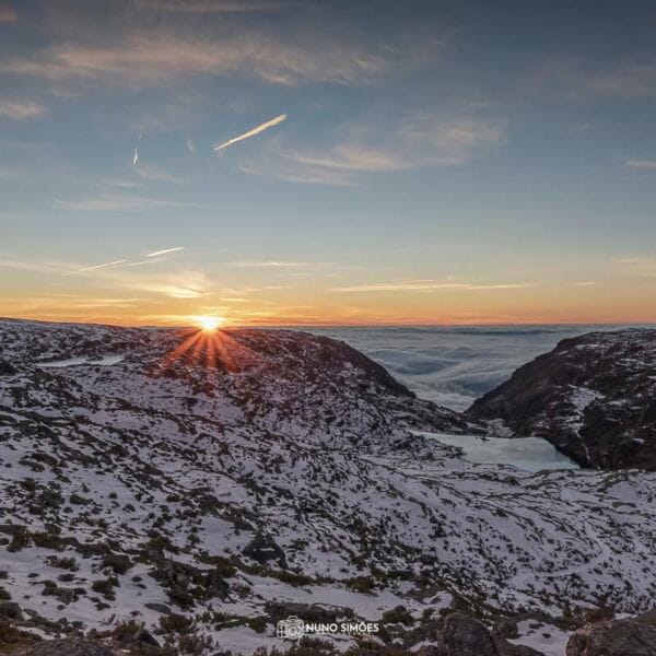 A Beleza da Neve e do Sol